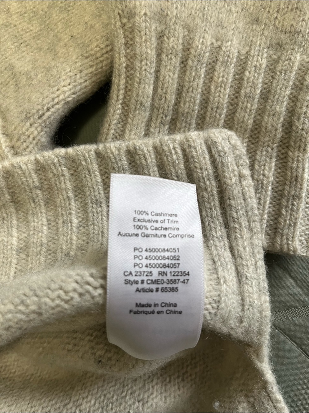 Aritzia Babaton cashmere sweater - Picture 5 of 7